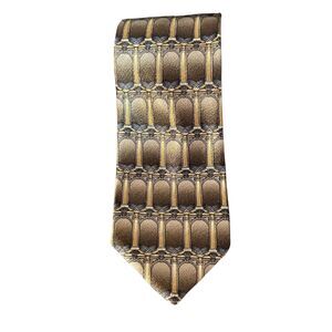 Vintage Don Loper Beverly Hills Patterned Necktie - 3.5 Inch Width